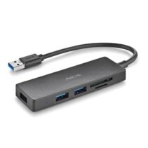 NGS IHUB Reader Hub USB 3.0 - 3 Puertos USB 3.0 - 1 Ranura SD - 1 Ranura MicroSD