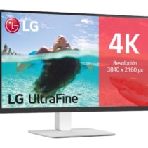 LG UltraFine Monitor LED 27" IPS UltraHD 4K HDR10 - 60Hz - Respuesta 5ms - Angulo de Vision 178º - 16:9 - HDMI