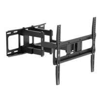 Cromad Soporte de Pared con Doble Brazo Articulado para TV de 32"-75" - Giratorio