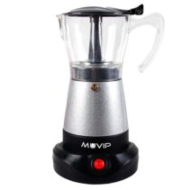 Muvip Cafetera de Goteo - Eléctrica - 480W - Calefactor integrado - Contenedor transparente - Capacidad para 6 Tazas