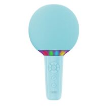 XO BE50 Microfono Inalambrico - Karaoke - 5W - Bluetooth 5.3 - Iluminacion LED - Autonomia Máxima 3h - Color Azul