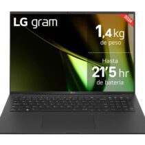 LG Gram 17Z90S-G.AA75B Portatil 17" Intel Evo Core Ultra 7 155H - 16GB - 512GB SSD - W11 Home 64 - Color Negro