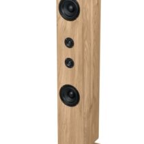 Thomson DS702 Torre de Sonido Luminosa Bluetooth- Potencia Musical 120W -  Color Madera