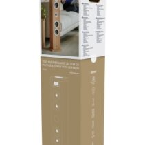 Thomson DS121CD Torre de Sonido- Potencia Musical 60W - Color Madera/Blanco