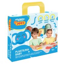 Jovi My First Plastilina Estuche de 4 Pastillas de Plastilina 38gr - Super Blanda - Estimula Creatividad y Sensibilidad Tactil - Fortalece Musculos de Manos y Dedos - Colores Surtidos