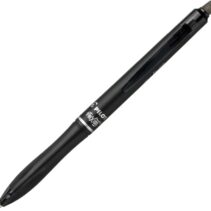 Pilot Frixion Ball Plus Boligrafo Borrable - Punta de 0.7mm y Trazo de 0.35mm - Recargables - 80% de Plastico Reclclado - Color Negro