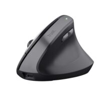 Trust Raton Inalambrico USB - Tecnologia Silent Click - 6 Botones - Recargable por USB-C - Color Negro