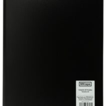 MKtape Carpeta con 20 Fundas Portadocumentos - Tamaño A4 - Color Negro