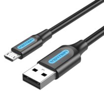 Vention Cable USB-A 2.0 a Micro-B 3A - 1.5m - Color Azul Navy