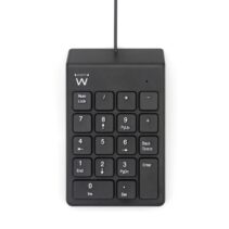 Ewent Teclado Numerico - Cable USB-A de 1.35m - Color Negro