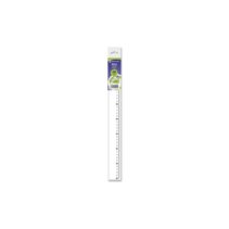 Bismark Regla Milimetrada 40cm - Fabricada en Plastico - Ideal para Colegio - Transparente