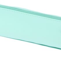 Oxford Live & Go Estuche Cuadrado Pequeño - Material Acolchado - Goma Elastica para unirlo al Cuaderno - Color Azul