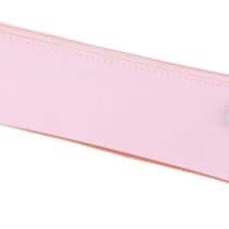 Oxford Live & Go Estuche Cuadrado Pequeño - Material Acolchado - Goma Elastica para unirlo al Cuaderno - Color Rosa
