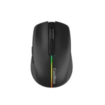 Coolbox W01 Raton Gaming Inalambrico 1600dpi - 6 Botones - Iluminacion RGB - Color Negro