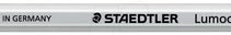 Staedtler Lumocolor 108 Lapiz de Color Hexagonal - Especial para Superfiices Lisas - Marcado Opaco - Color Azul
