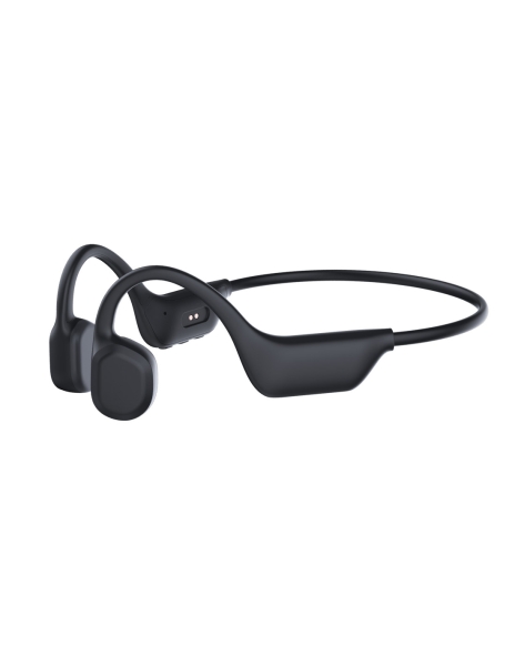 Ksix Astro2 Auriculares Deportivos de Conduccion Osea Wireless 5.4 - Autonomia hasta 7h - Bateria de 200mAh - Resistencia IPX5 - Color Negro