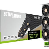 Zotac GeForce RTX 5070 Ti Gaming Solid SFF Tarjeta Grafica 16GB GDDR7 DLSS4