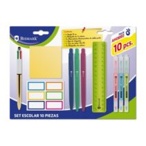 Bismark Pack Escolar con Regla Flexible 15cm