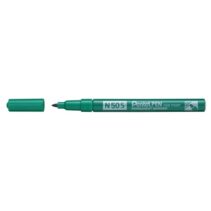 Pentel Pen N50S Rotulador Permanente - Punta Fina 3.18mm - Resistente a Agua y Luz - Color Verde
