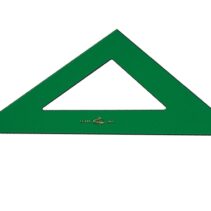 Faber-Castell Escuadra Tecnica 42cm - Sin Graduacion - Color Verde Transparente