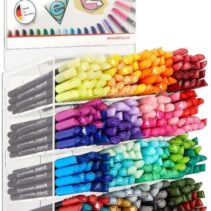 Edding 1200 Expositor con 320 Rotuladores - Punta Redonda - Tinta con Base de Agua - Colores Surtidos