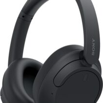 Sony WH-CH720 Auriculares Bluetooth 5.2 con Microfono Integrado - Diadema Ajustable - Conectividad Multipunto - Alambrico e Inalambrico - Auriculares Giratorios - Autonomia hasta 50h - Color Negro