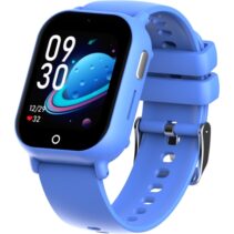 DCU Tecnologic Smartwatch Kids 4G - Video Llamadas - Localizacion en Tiempo Real - Chat de Voz - Monitoreo del Sueño - Juego de Matematicas - Color Azul