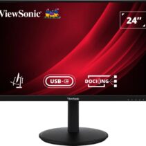 ViewSonic VG2409U-2 Monitor LED 24" IPS Full HD 1080p HDR - Respuesta 4ms - Altavoces 5W - 16:9 - Ajustable en Altura
