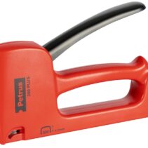 Petrus 260 Plus Clavadora/Grapadora - Para Grapas 530/4-10mm - Carga Posterior - Sistema de Bloqueo de Palanca - Color Rojo