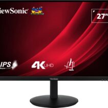 ViewSonic VG2708-4K Monitor LED 27" IPS UHD 4K HDR - Respuesta 4ms - 16:9 - Ajustable de Inclinacion - HDMI