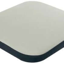 Leitz Ergo Active Wobble Cojin de Asiento Hinchable con Funda Gris Claro - Con Certificacion IGR - Mejora la Circulacion y Alivia la Presion en la Columna - Color Gris Oscuro