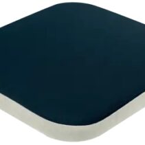 Leitz Ergo Active Wobble Cojin de Asiento Hinchable con Funda Gris Oscuro - Con Certificacion IGR - Mejora la Circulacion y Alivia la Presion en la Columna - Color Gris Oscuro