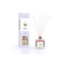 Prady Ambientador Premium Georgeous Sandalwood - Frasco de Cristal 130ml y Varitas Difusoras