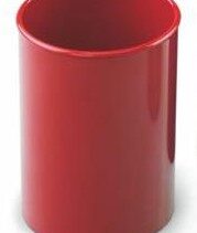 Faibo Cubilete Redondo 7.8x10cm - Fabricado en Poliestireno - 100% Reciclable - Color Rojo