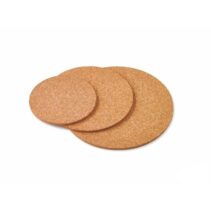 Faibo Plancha de Corcho Redonda para Manualidades - Medidas Ø 145mm