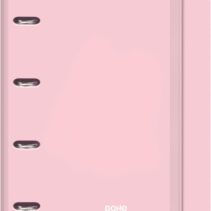 Dohe Serenity Polyfoam Carpeta de 4 Anillas Mixtas de 35mm A4 Recambio 100 Hojas Cuadricula 5mm - Cubierta de Polyfoam 2mm - Cierre con Goma - Incluye 4 Separadores y Sobre de Polipropileno - Color Rosa