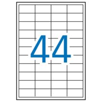 Apli Pack de 4.400 Etiquetas Rectangulares 48