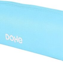 Dohe Serenity Portatodo Cuadrado - Cierre con Cremallera y Tirador de Goma - Color Azul