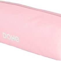 Dohe Serenity Portatodo Cuadrado - Cierre con Cremallera y Tirador de Goma - Color Rosa