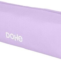 Dohe Serenity Portatodo Cuadrado - Cierre con Cremallera y Tirador de Goma - Color Morado