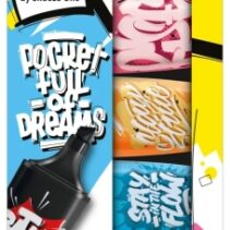 Stabilo Boss Mini by Snooze One Pack de 6 Mini Marcadores Fluorescentes - Trazo entre 2 y 5mm - Tinta con Base de Agua - Antisecado - Colores Surtidos