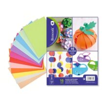 Bismark Pack de 16 Cartulinas 180 g/m² - Tamaño 24 x 32cm - Colores Surtidos
