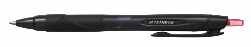 Uni-ball JetStream Sport SXN-157E Boligrafo Retractil - Punta de Bola 0.7mm - Trazo 0.35mm aprox. - Secado Instantaneo - Ideal para Zurdos - Color Rojo