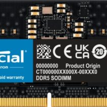Crucial Memoria RAM DDR5 8GB 4800MHz CL40 SODIMM