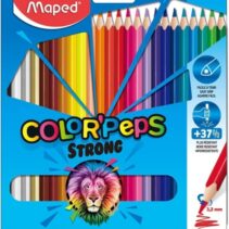 Maped Color´Peps Strong Pack de 24 Lapices Triangulares de Colores - Mina 3