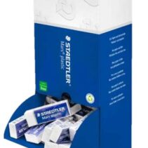 Staedtler Mars Plastic Goma de Borrar - Plastico - Alta Precision - Color Blanco