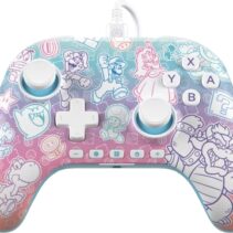 PowerA Mando con Cable para Nintendo Switch 2 - Efecto Hall - Mario Mushroom Kingdom