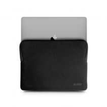 Urban Factory Memoree Funda para Portatil hasta 16" - Espuma Viscoelastica - Compatible con Macbook Pro 16 - Color Negro