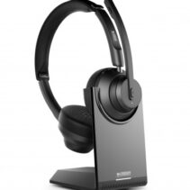 Urban Factory Movee Pro Auriculares Bluetooth 5.2 - Soporte de Carga - Microfono con Reduccion de Ruido Ambiental - Color Negro
