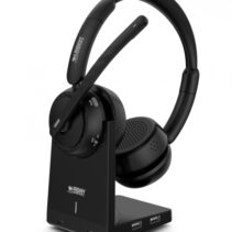 Urban Factory Movee Max Auriculares Bluetooth 5.2 - Reduccion Activa de Ruido - Soporte de Carga - Microfono con Reduccion de Ruido Ambiental - Color Negro